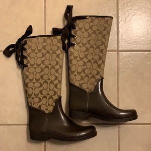 Coach Rain Boots